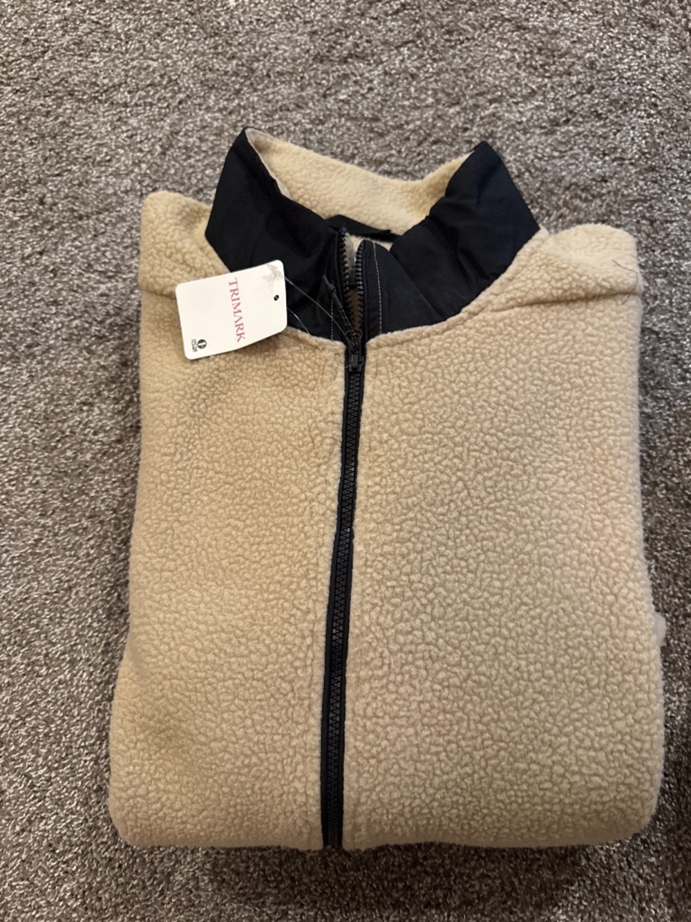 Sherpa wool pullover
